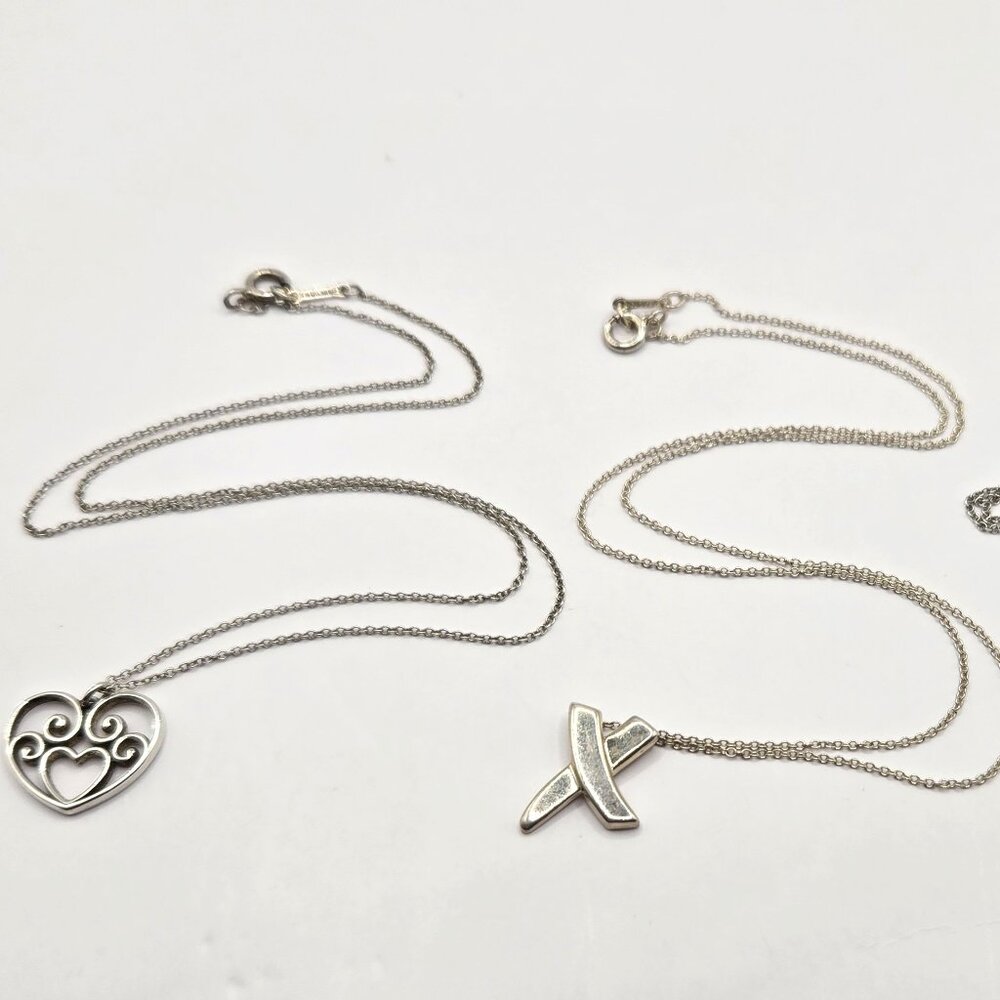 3 Misc. Tiffany & Co. Sterling Necklaces